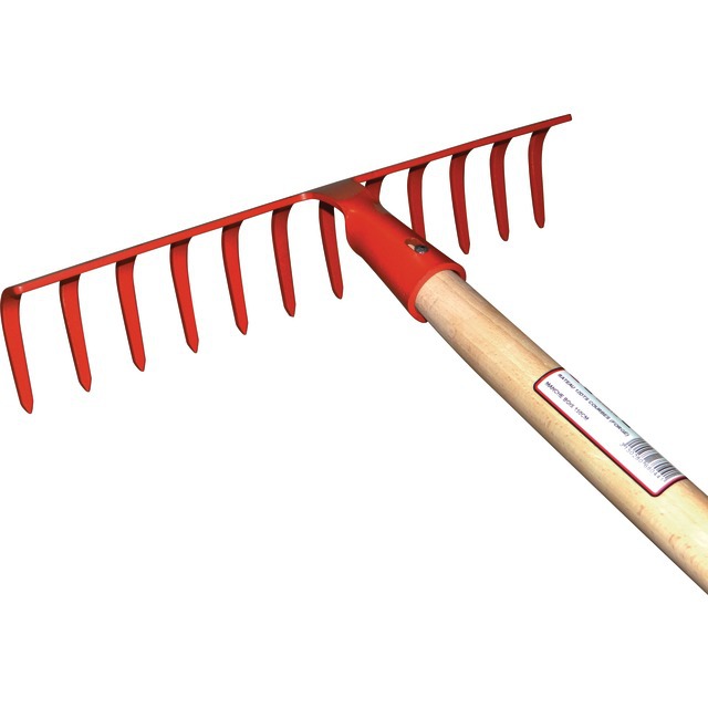 Rateau Forge 12 Dents Courbes avec Manche Bois 150CM référence fournisseur 2424182
